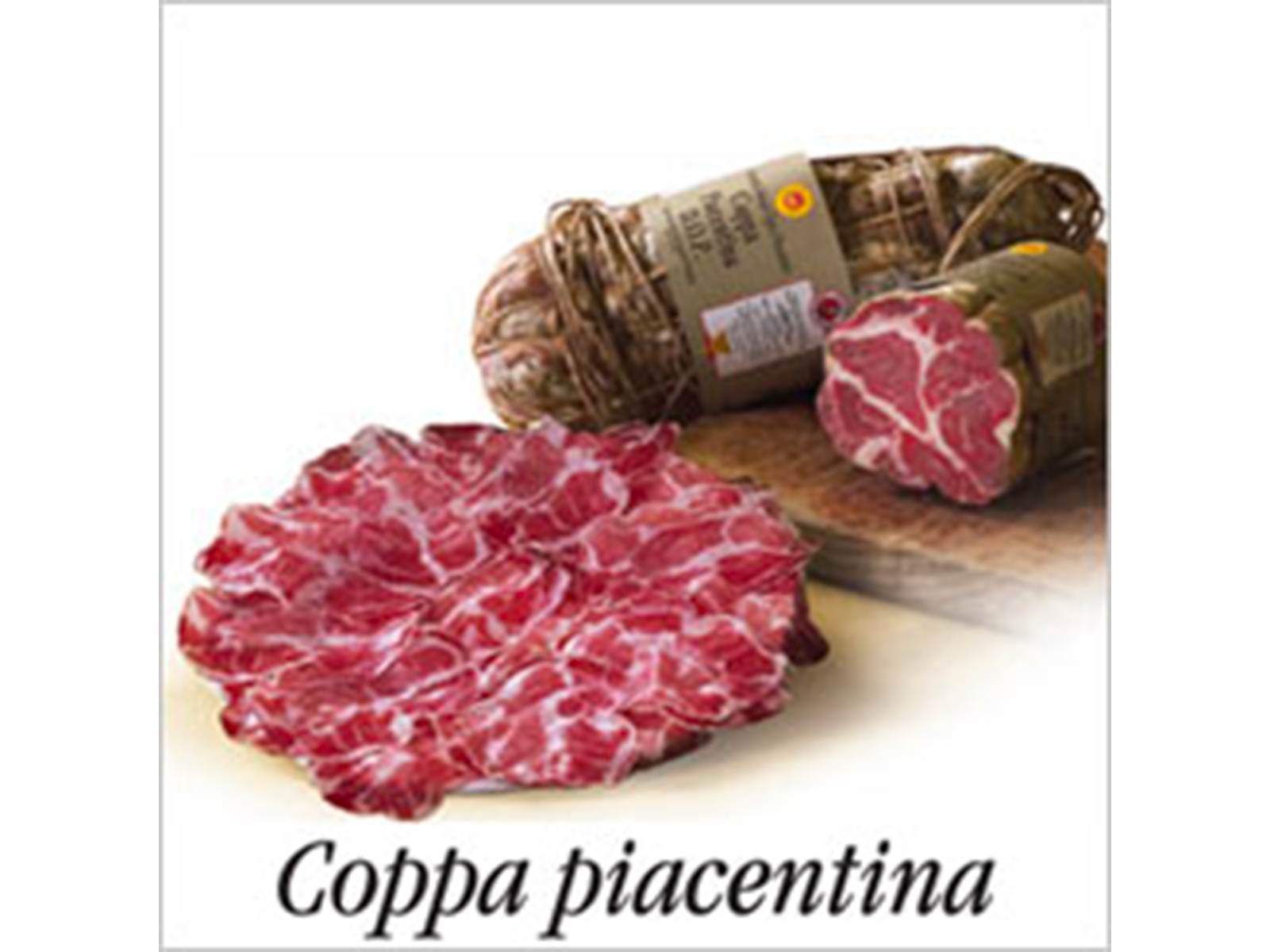 Sliced Coppa Piacentina PDO