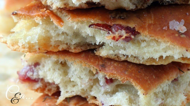 Focaccia con Coppa Piacentina DOP